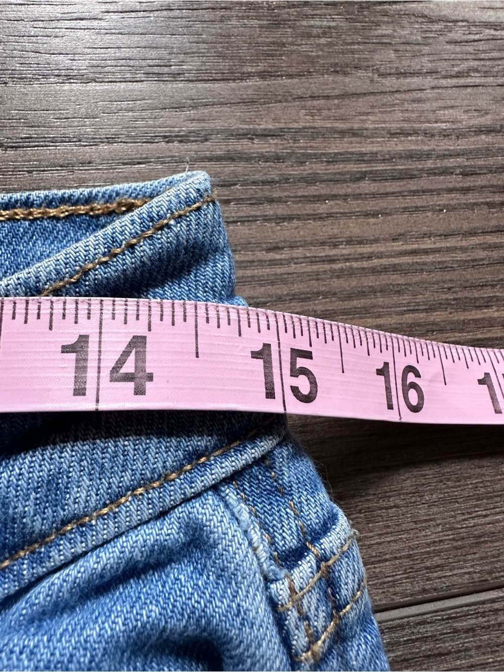 Signature Levi Strauss Heritage Wide Leg High Rise Jeans Light Wash Stretch - Picture 4 of 8